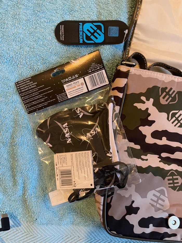 Sac bandoulière style militaire, unisexe, homme, femme, adolescent - photo numéro 2