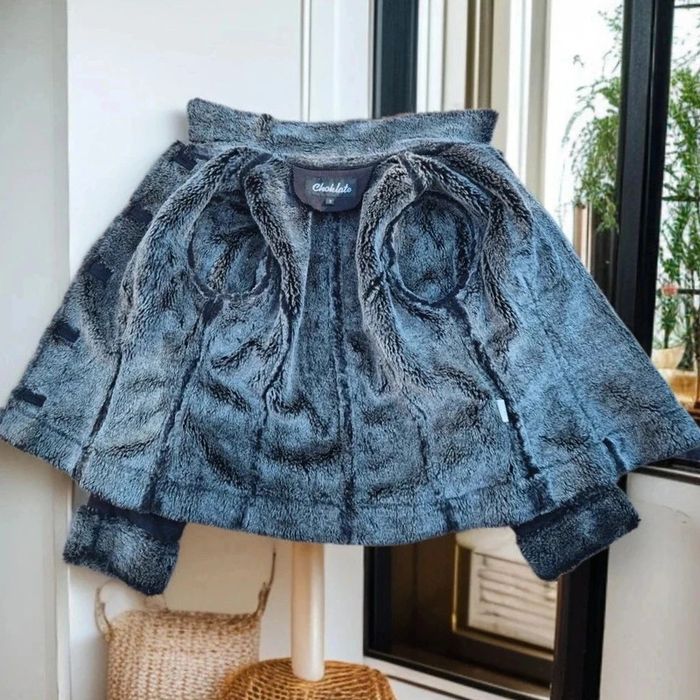 Veste intérieur fausse fourrure 🌹38/40 🌹 noir choklate - photo numéro 3