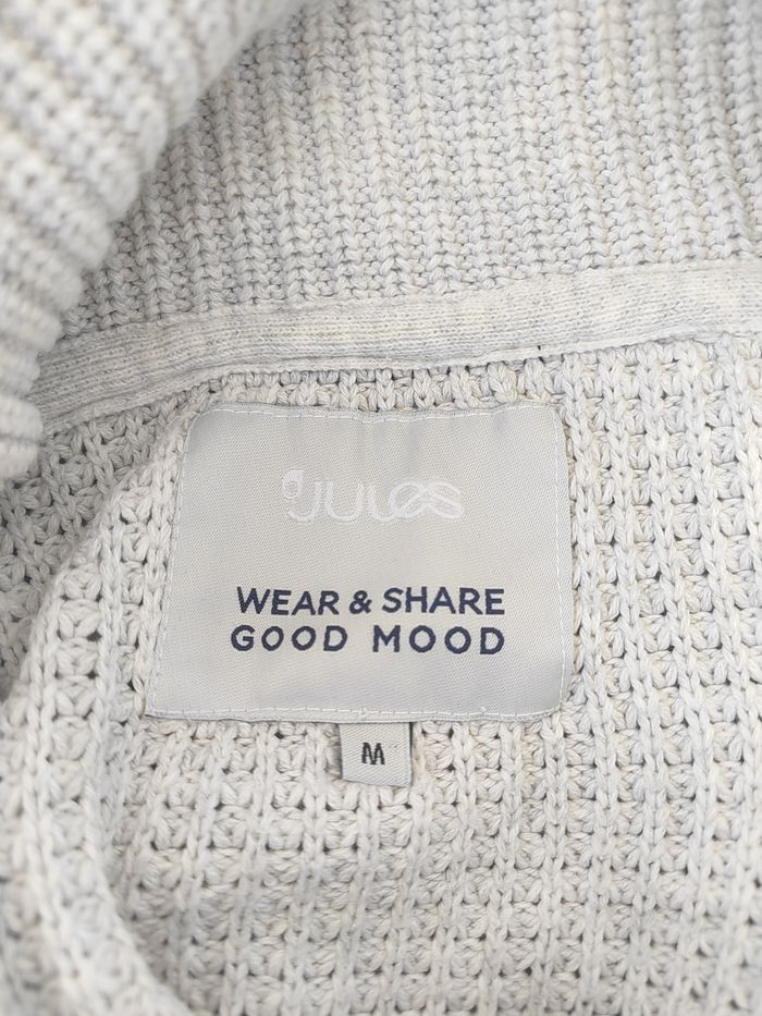 Pull homme col châle Jules M – maille chaude hiver, pull scandinave, col shawl, style cocooning - photo numéro 7