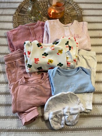 Lot de vêtements 0/1mois 