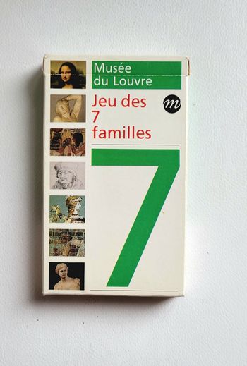 Jeu de 7 familles - Au musée du Louvre