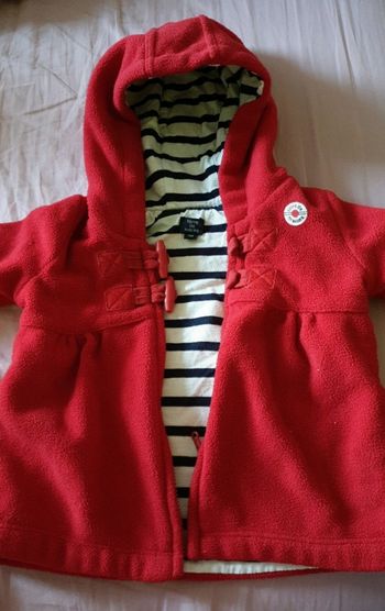 Polaire bien chaude 9 mois