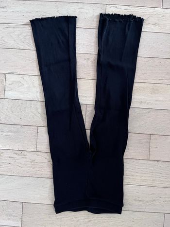 Legging noir évasé