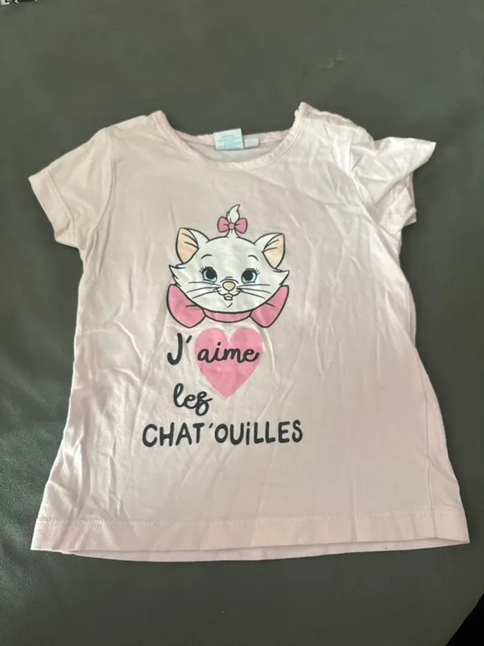 T-Shirt j’aime les chat’ouilles