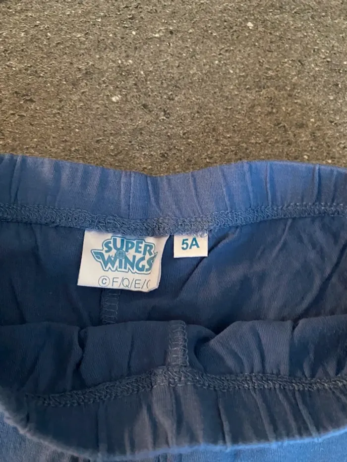 Pyjama manches longues super wings 5 ans bleu - photo numéro 7