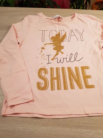 Tee-shirt manches longues fille Disney **