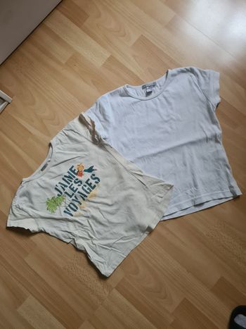 Lot 2 t-shirts / Taille 10 ans