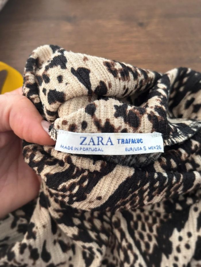 Robe Zara effet serpent Taille S - photo numéro 2
