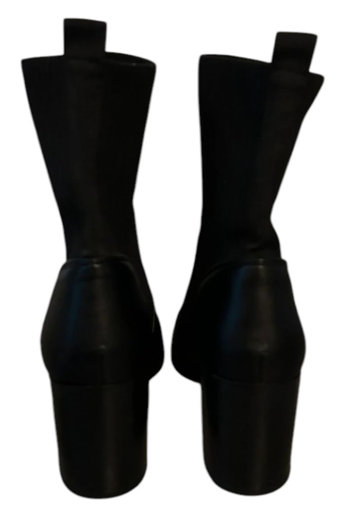 Bottines chaussettes noires - photo numéro 4