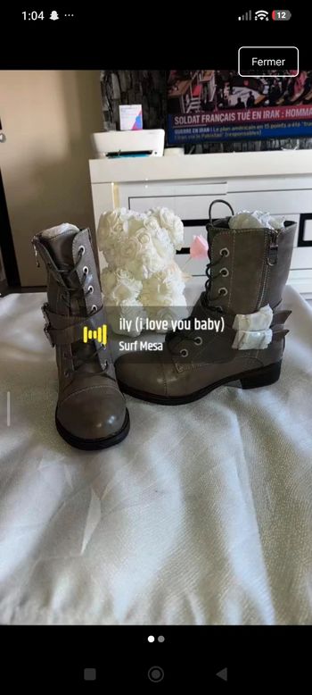 Bottines taille 37