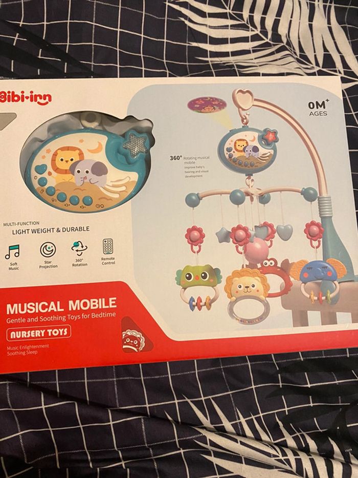 Arche musicale bébé