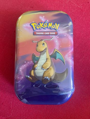 Mini tin Pokemon pouvoir de kanto dracoloss Fr scellé