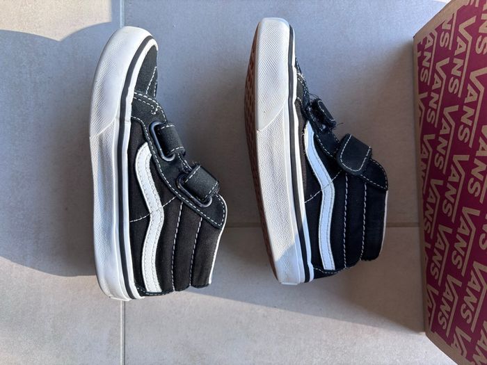Baskets vans noir scratch taille 27,5 - photo numéro 6