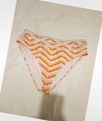 Bas de maillot de bain taille haute taille 50