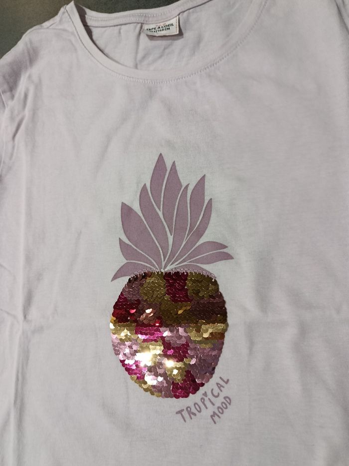 T-shirt fille 10 ans - photo numéro 3
