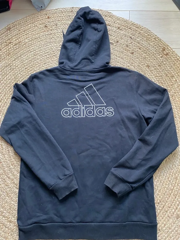 Sweat à capuche Adidas Basketball Homme Taille M - photo numéro 5
