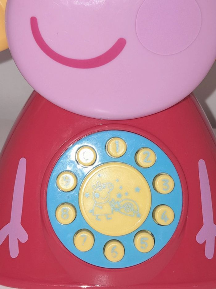 Téléphone peppa pig - photo numéro 2