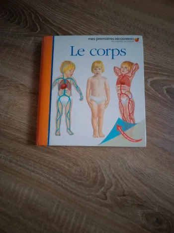 Livre : mes premières découvertes : Le corps