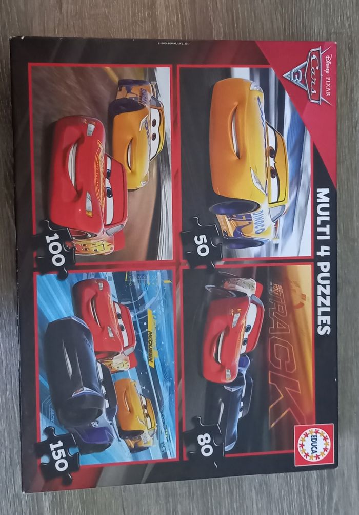Puzzles cars