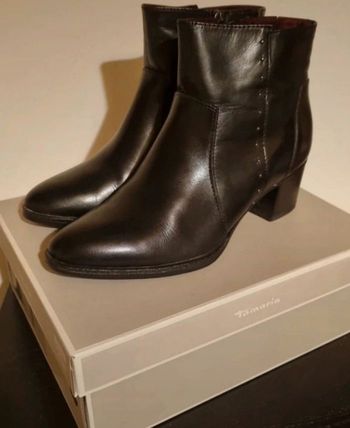 Bottines femmes noires à talons