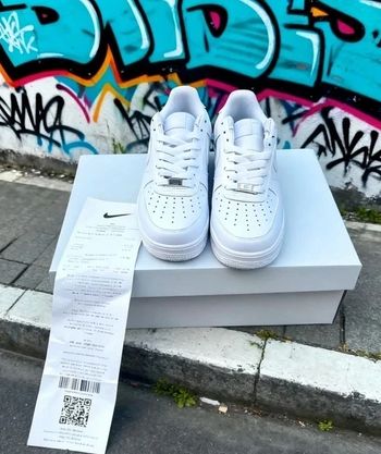 Nouveau Nike Originais Air Force 1 Low Blanc - Taille 44