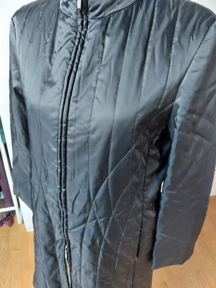 Parka mi saison col amovible - photo numéro 2