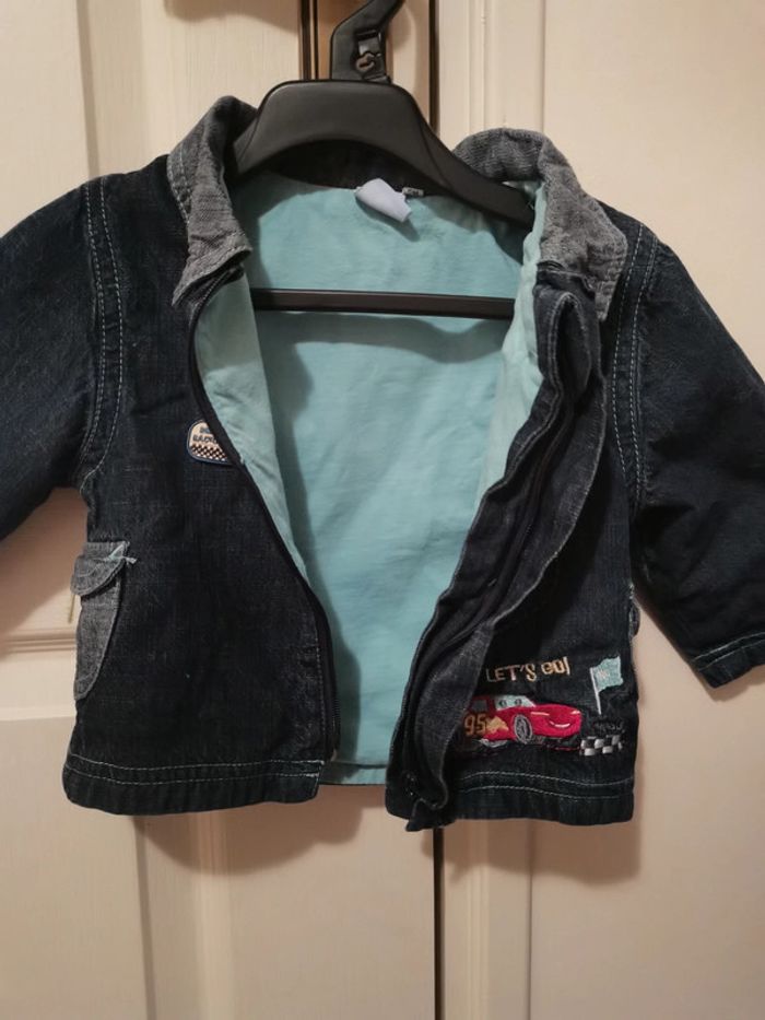 Veste en jean cars - photo numéro 5