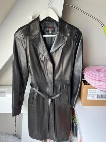 Veste/manteau en cuir peausserie des Yvelines 36