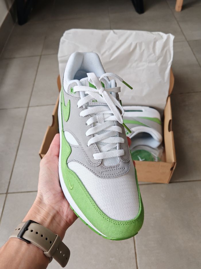 Nike air Max 1 Patta 20th Anniversaire Chlorophyll - photo numéro 2