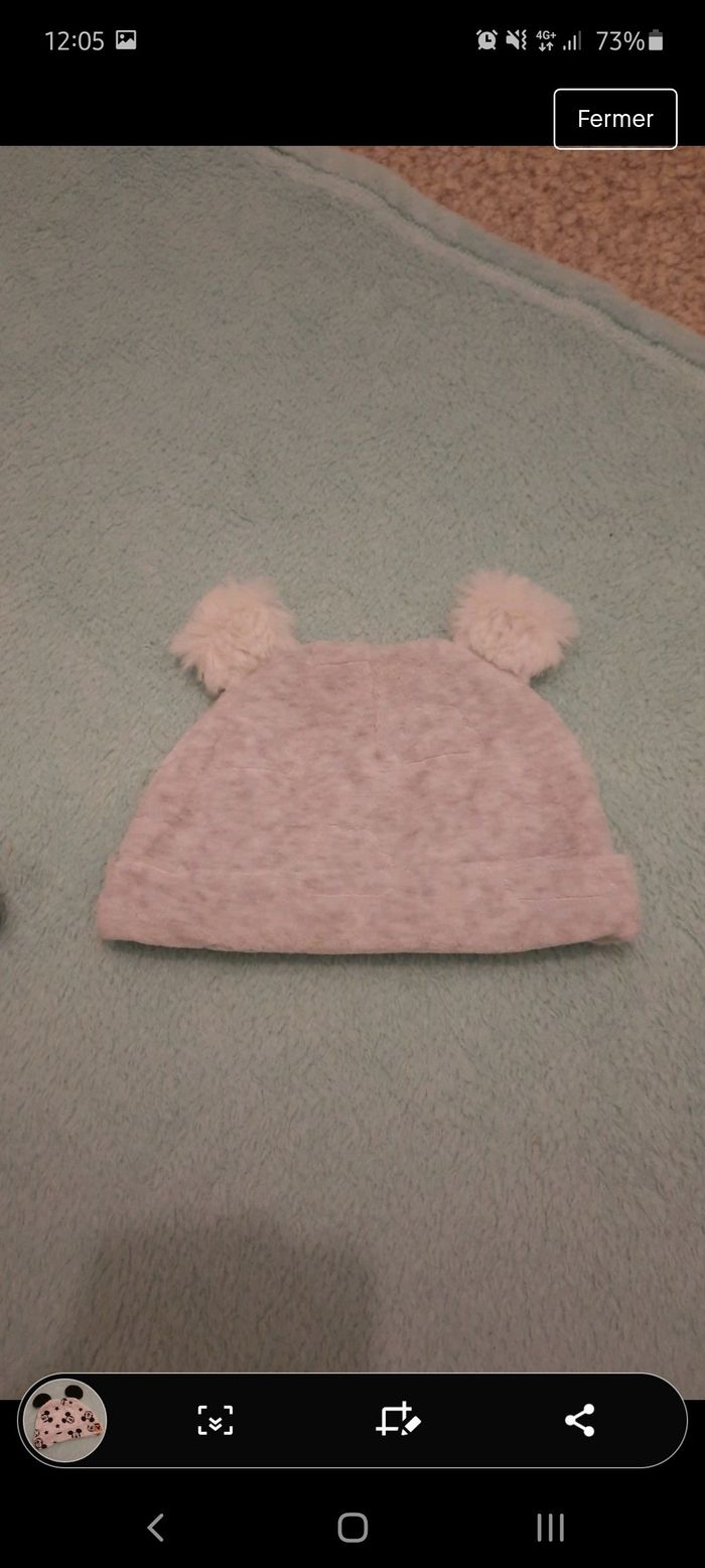 Bonnet bébé Disney - photo numéro 3