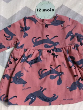 Robe Petit Bateau 12 mois