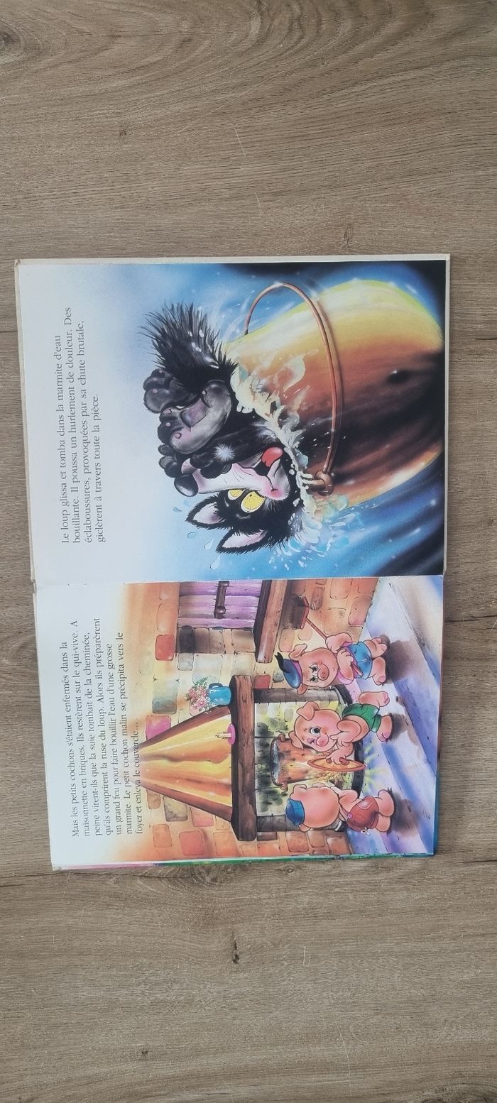 Livre ancien Les 3 petits cochons Saep - photo numéro 7