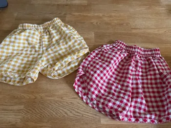Shorts a carreaux