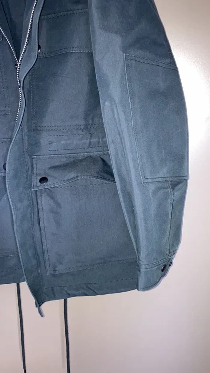 Veste technique homme Diesel noire à capuche taille L - photo numéro 3