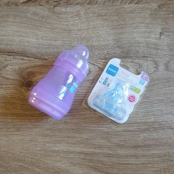 🧸 Lot biberon anti colliques 150 ml + 2 tetines Mam 🧸