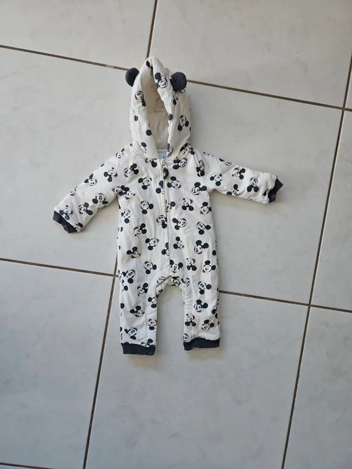 Combinaison bébé Mickey Orchestra 3 mois BBF2 - photo numéro 2