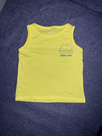Débardeur jaune