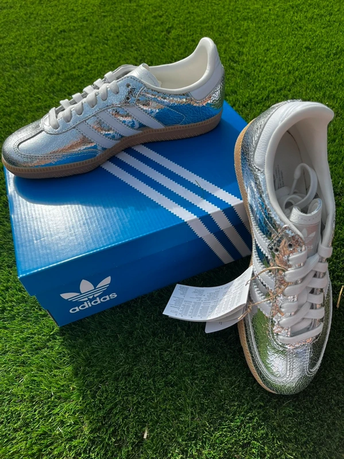 Adidas Samba OG argent argenté 39 - photo numéro 4