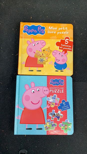 Livres puzzles peppa pig