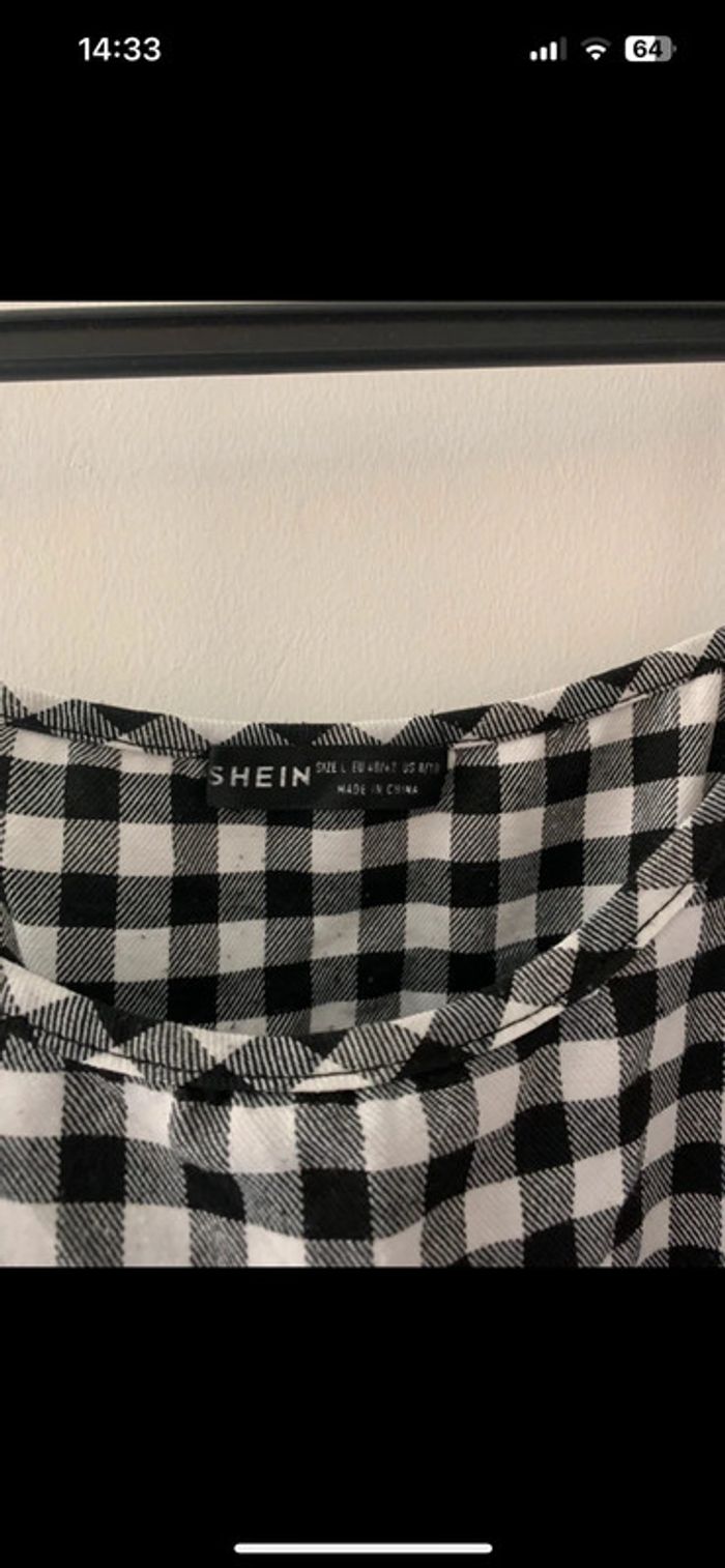Combi short à carreaux SHEIN - photo numéro 2