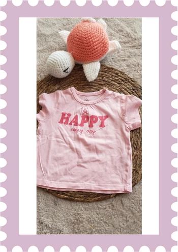 Tee shirt fille 6 mois