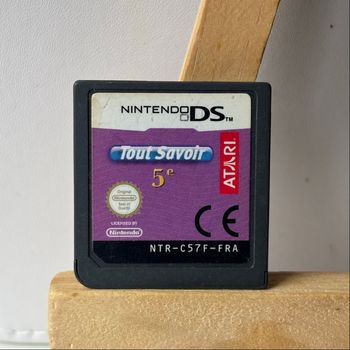 🎮 Jeu Tout Savoir 5e • Nintendo DS