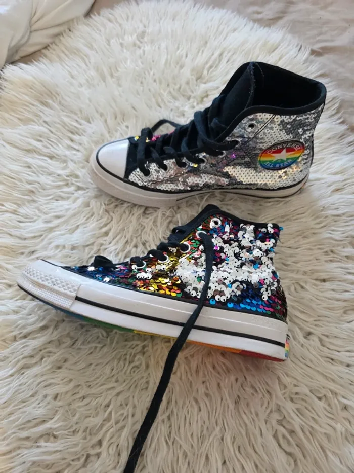 Converse rainbow LGBT+ p38 - photo numéro 2