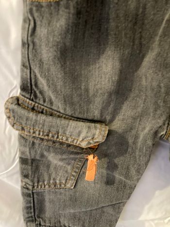 Pantalon Orchestra 18 mois jean gris cargo