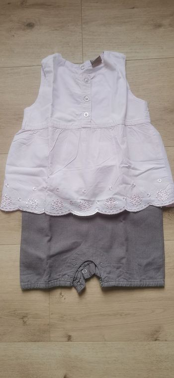 Jolie combi short habillée 18 mois