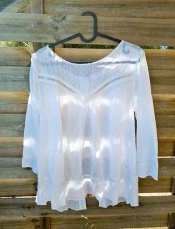 Ba&sh Blouse Boho Huguette blanche