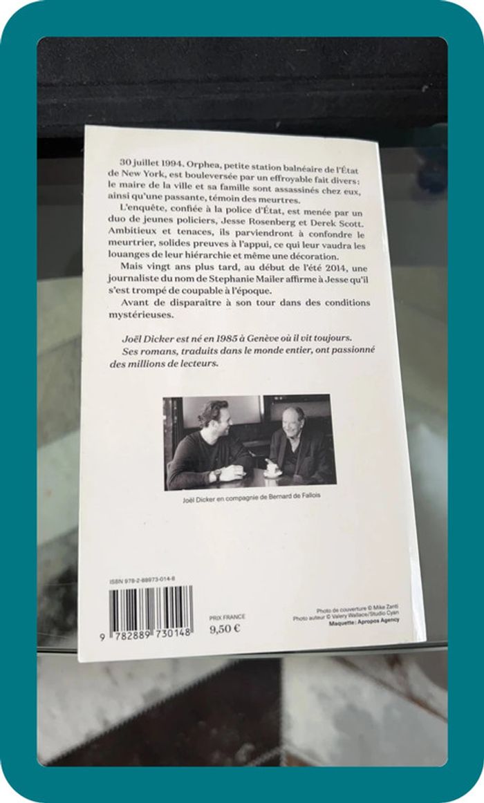 Joël Dicker - La disparition de Stéphanie Mailer - photo numéro 2