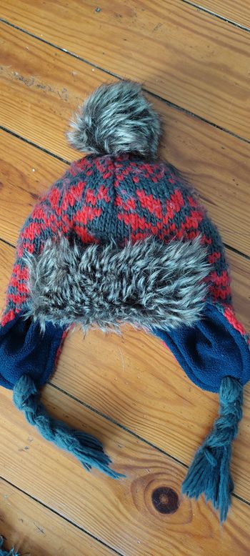 Bonnet pompon mixte taille 1 week end à la mer