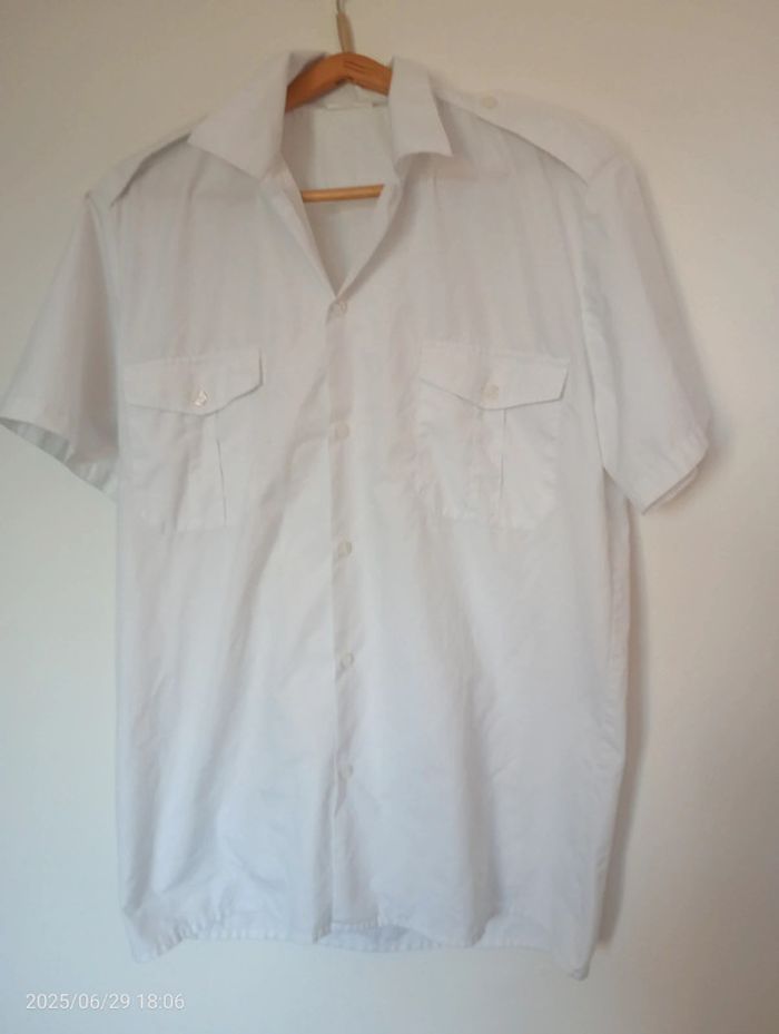 Chemise blanche homme