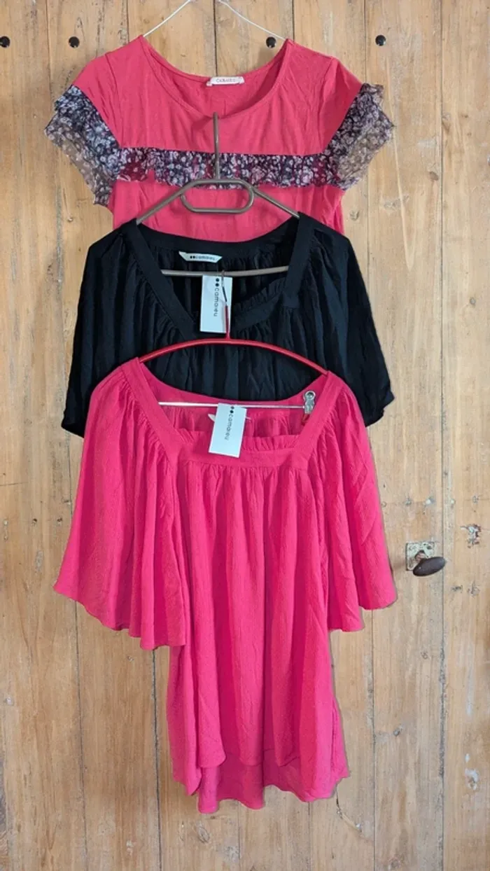 Lot de tops Camaïeu S